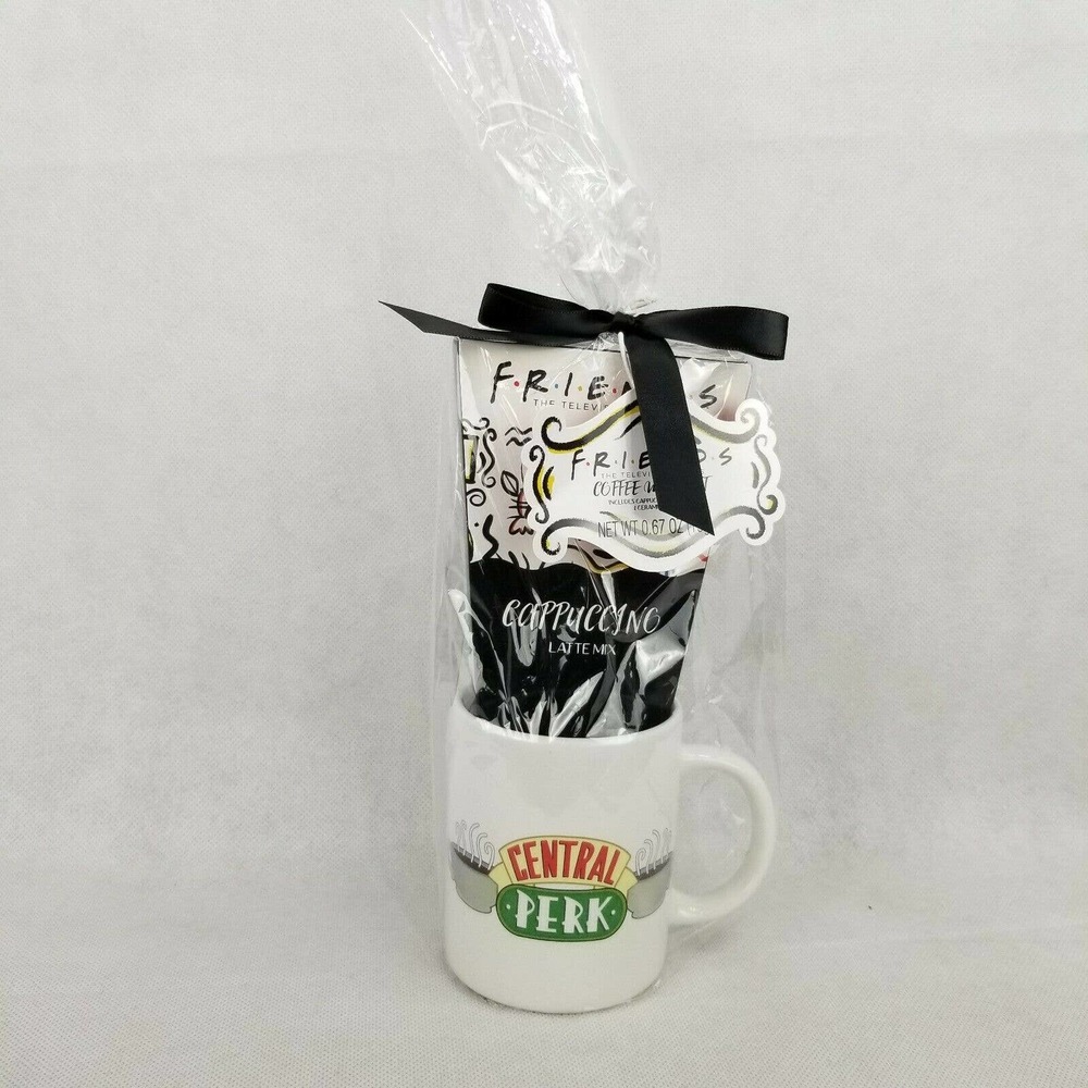 Friends Coffee Mug Set Cappuccino Central Perk New